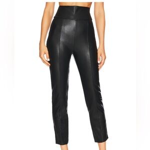Women’s Leather Black Pants